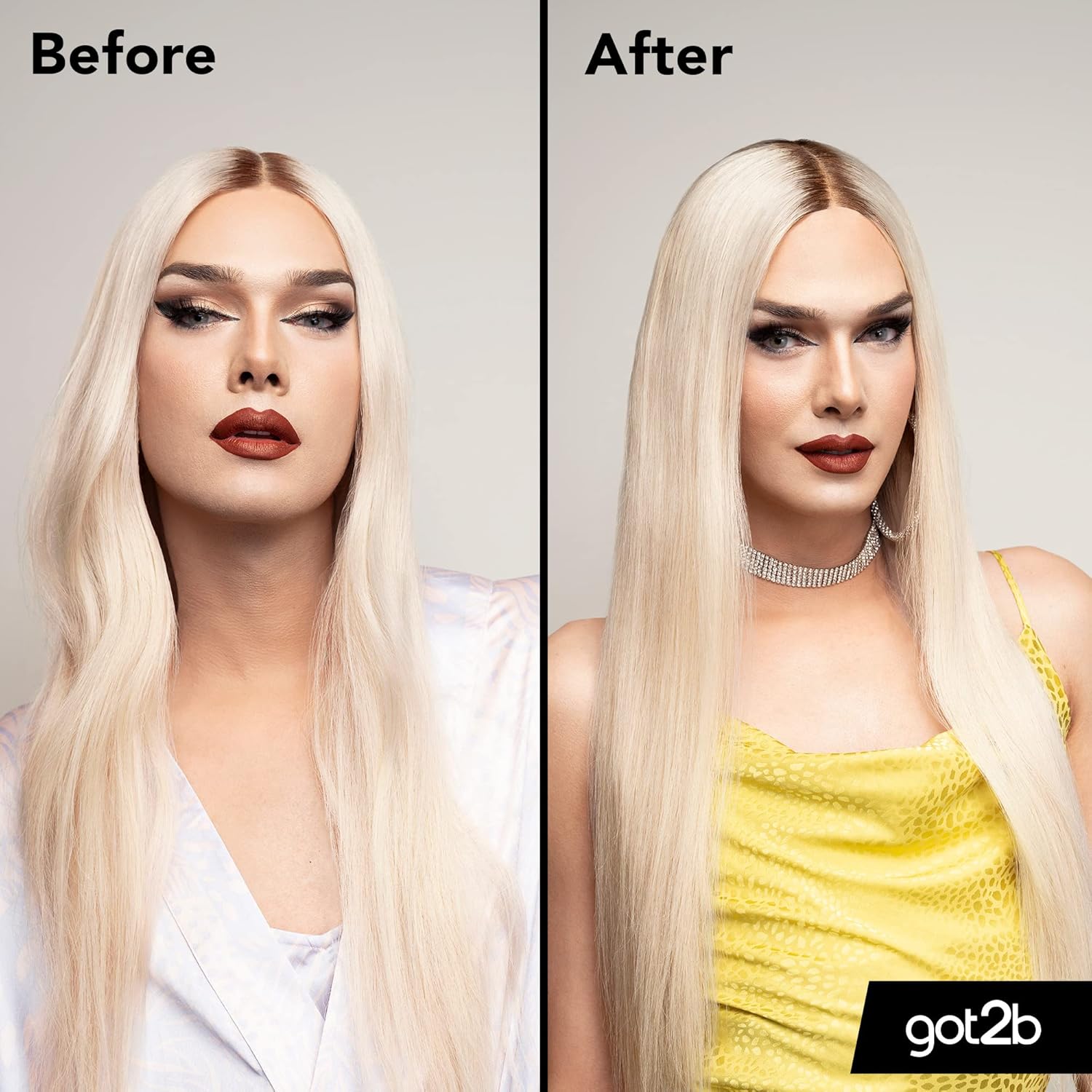 got2b Glued Blasting Freeze Hairspray 300 ml, Glued Hairspray for up to 72h Ultra Strong Hold, Hairspray got2b, For Extreme Hairstyles, Vegan Formula